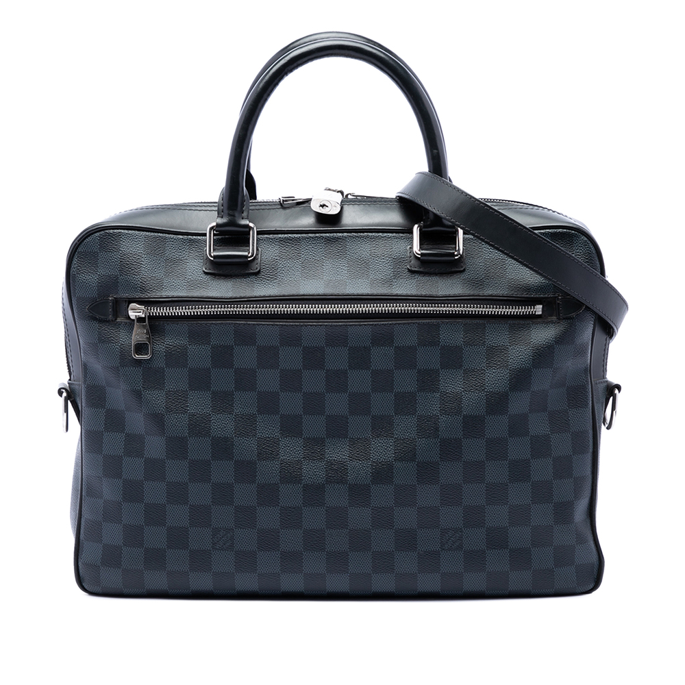 Pre-Loved Louis Vuitton Damier Cobalt Porte Documents Business Bag